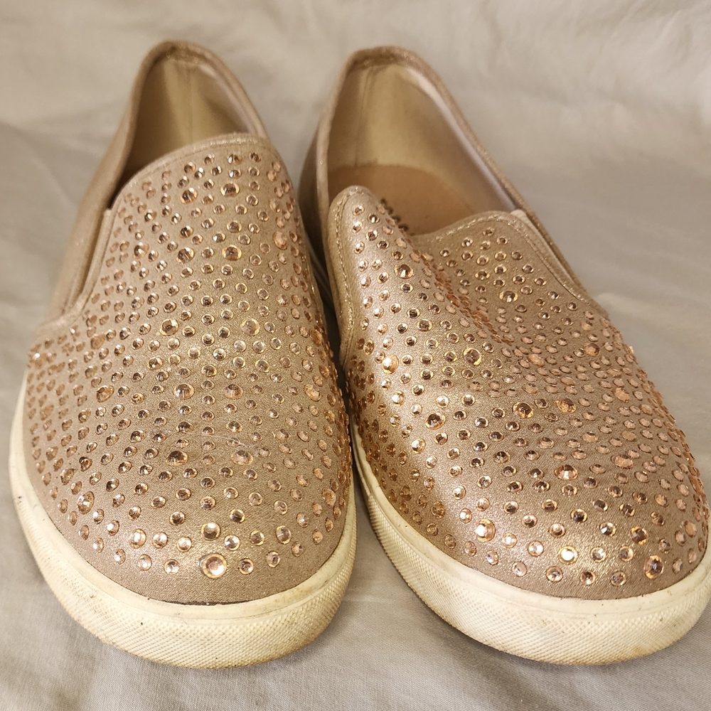 Women's Slip-On Studded Sneakers
